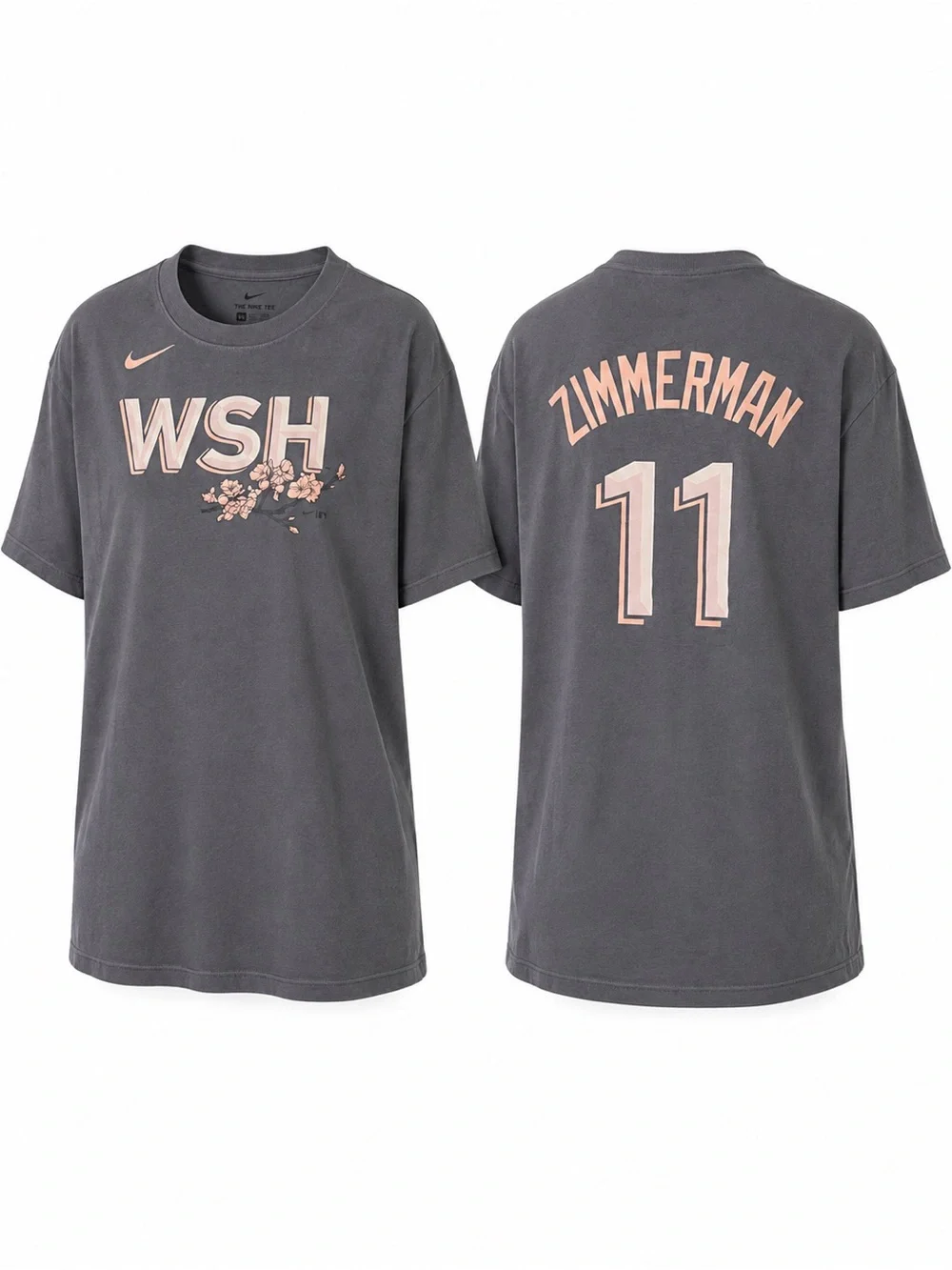 🆕 Nike Washington Nationals Ryan Zimmerman #11 City Connect Women’s XXL Tee NWT